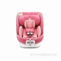 40-150 cm de assento infantil com isofix e amarelo